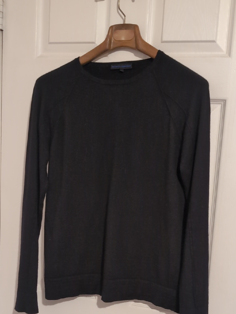 Men's Black Crewneck Sweater